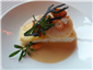 turbot and scallop
